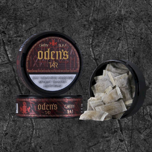 Жевательный табак ODEN’S TAR - Cherry Slim 10 гр